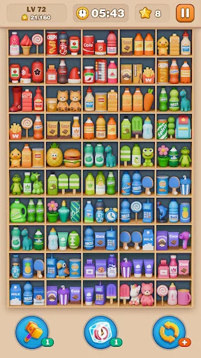 Gameplay screenshot 1 from Goods Puzzle: 3D Sorting Games - Puzzle game