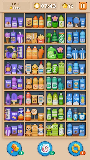 Gameplay screenshot 4 from Goods Puzzle: 3D Sorting Games - Puzzle game